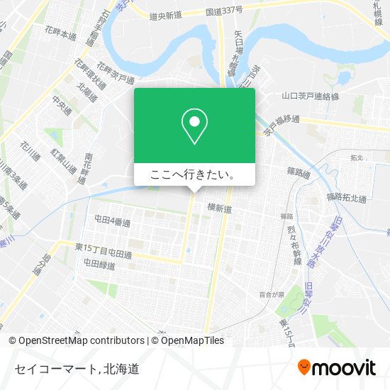 セイコーマート地図