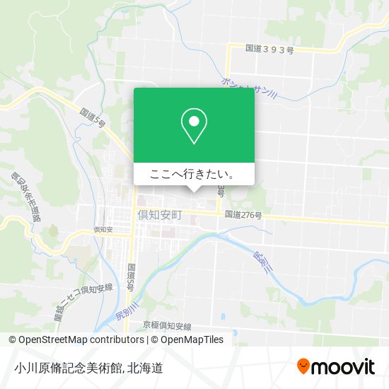 小川原脩記念美術館地図