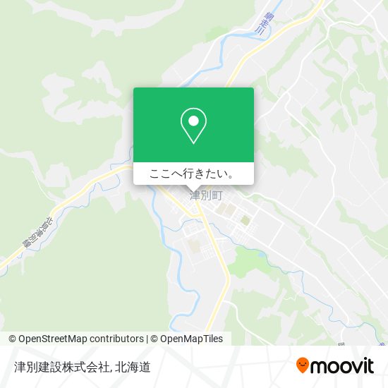 津別建設株式会社地図