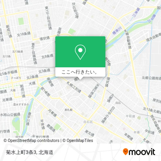菊水上町3条3地図