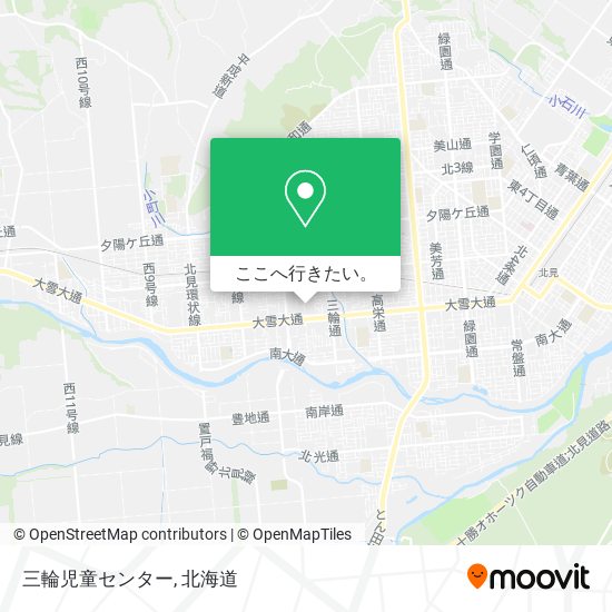 三輪児童センター地図