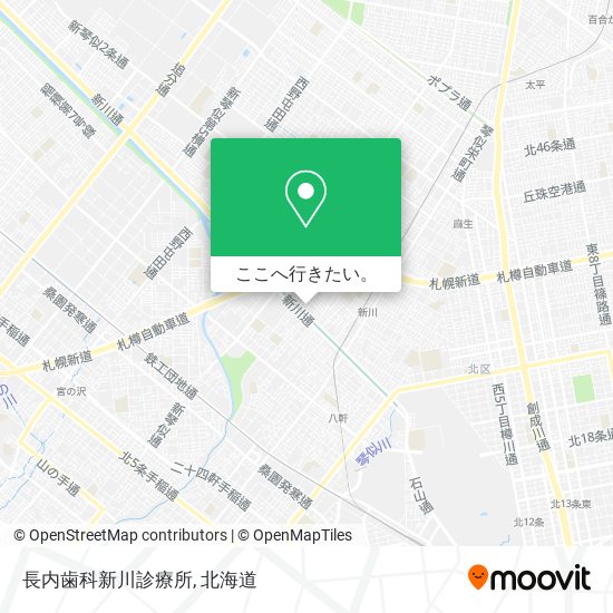 長内歯科新川診療所地図