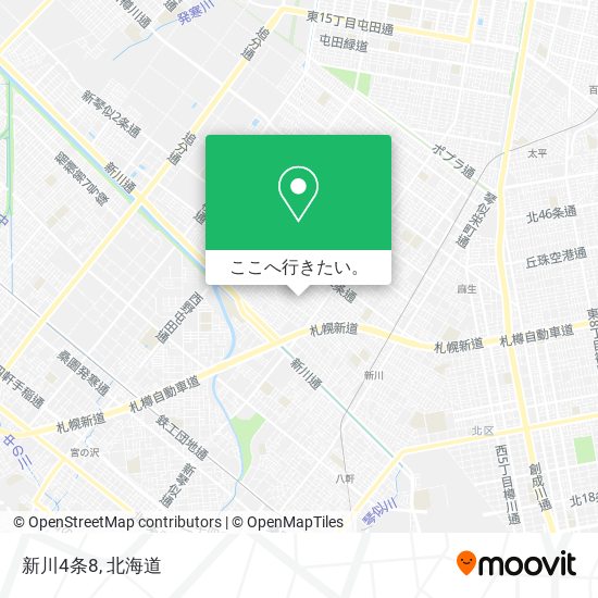 新川4条8地図