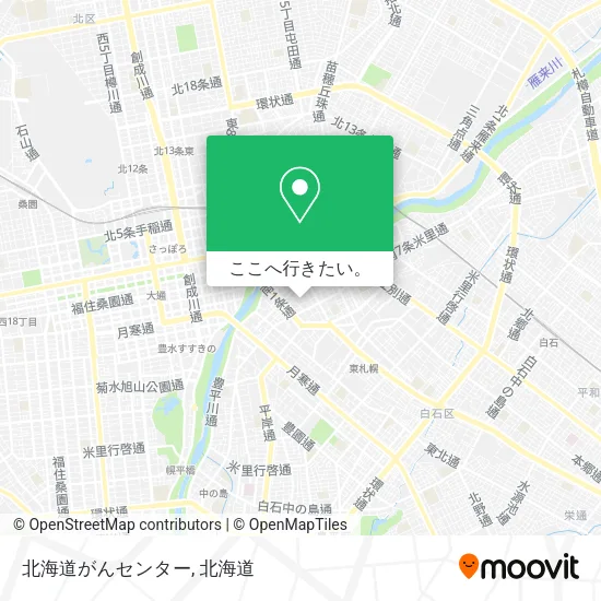 北海道がんセンター地図