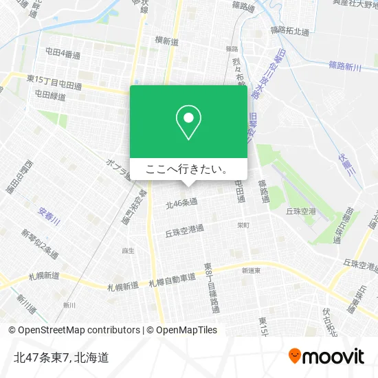 北47条東7地図