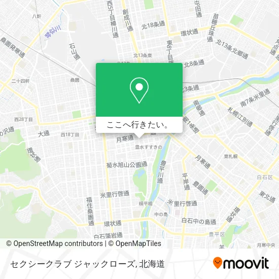 セクシークラブ ジャックローズ地図