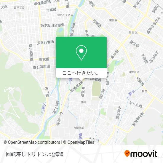 回転寿しトリトン地図