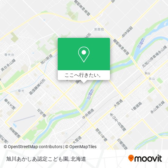 旭川あかしあ認定こども園地図