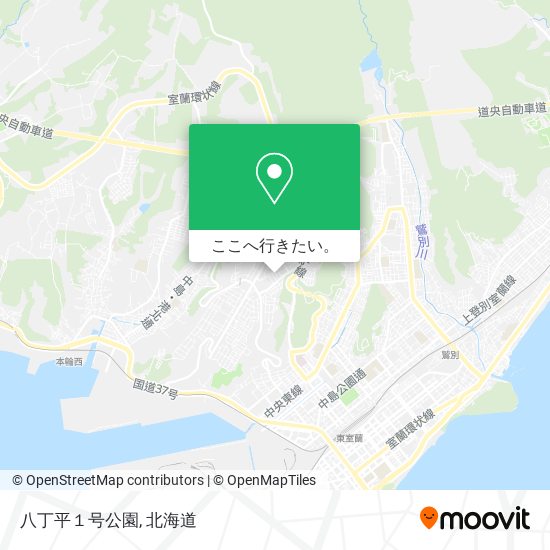 八丁平１号公園地図