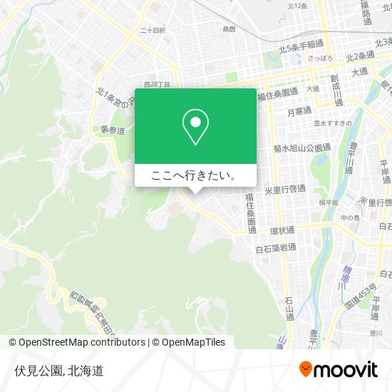 伏見公園地図