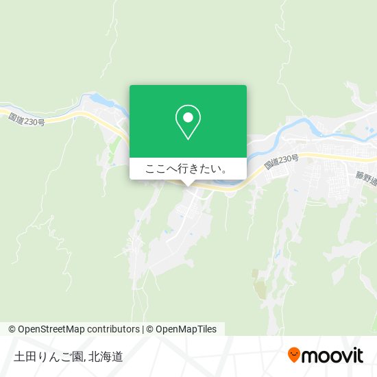土田りんご園地図