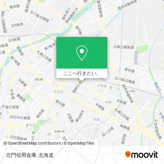 北門信用金庫地図