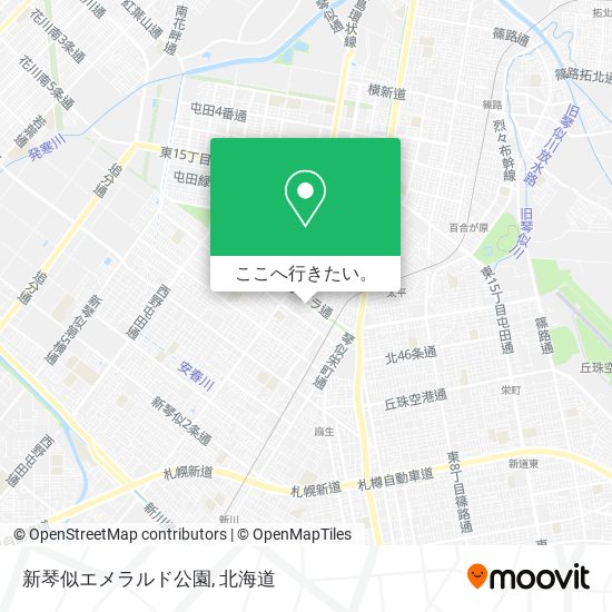 新琴似エメラルド公園地図