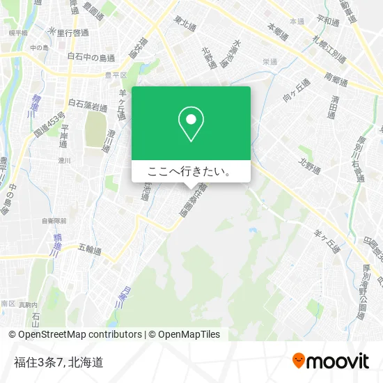 福住3条7地図