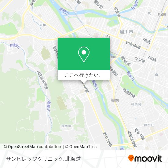 サンビレッジクリニック地図