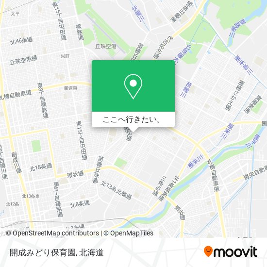 開成みどり保育園地図