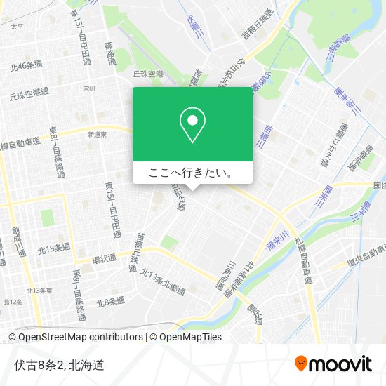 伏古8条2地図