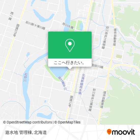 遊水地 管理棟地図