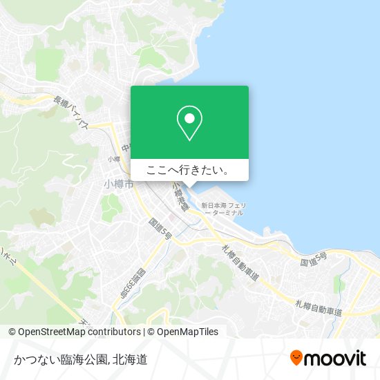 かつない臨海公園地図