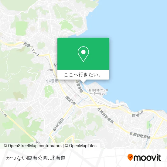 かつない臨海公園地図
