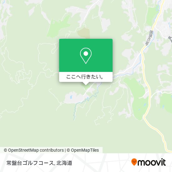 常盤台ゴルフコース地図