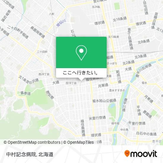 中村記念病院地図