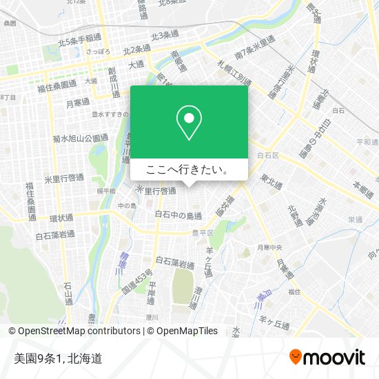 美園9条1地図