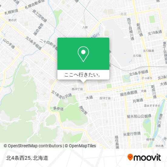 北4条西25地図