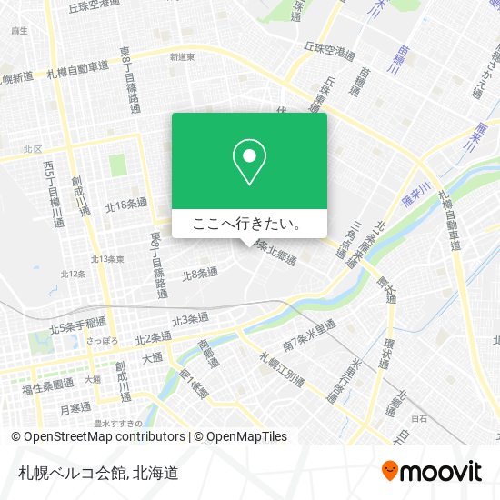 札幌ベルコ会館地図
