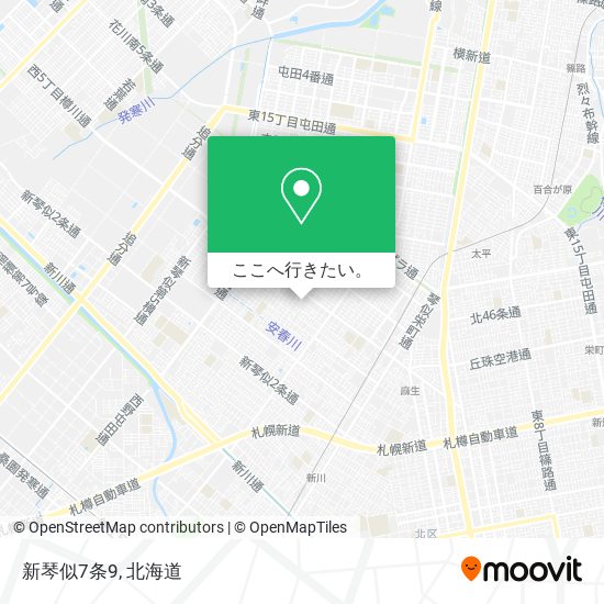 新琴似7条9地図