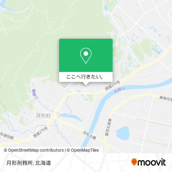 月形刑務所地図