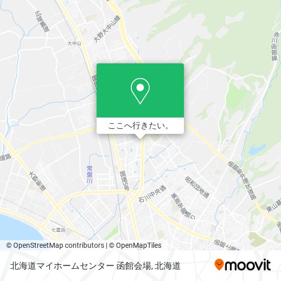 北海道マイホームセンター 函館会場地図