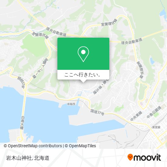 岩木山神社地図