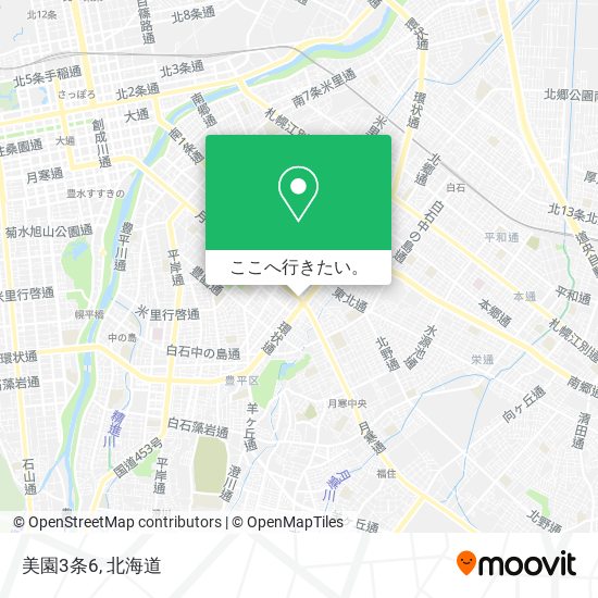 美園3条6地図