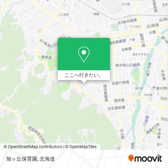 旭ヶ丘保育園地図