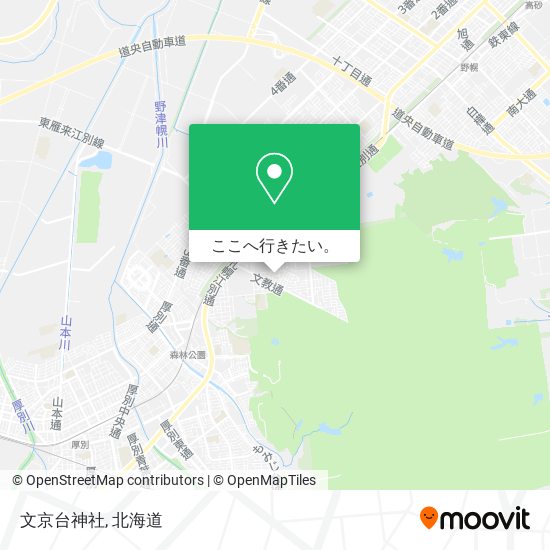 文京台神社地図