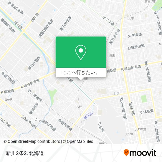 新川2条2地図