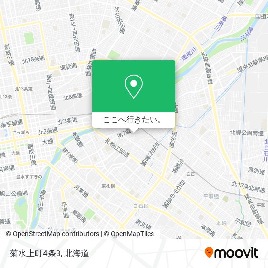 菊水上町4条3地図