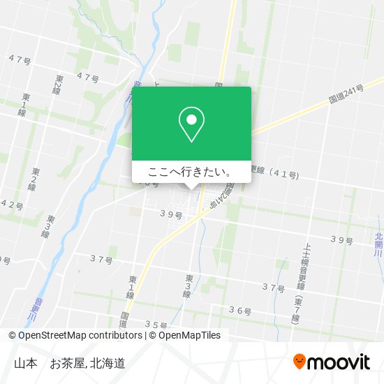 山本　お茶屋地図