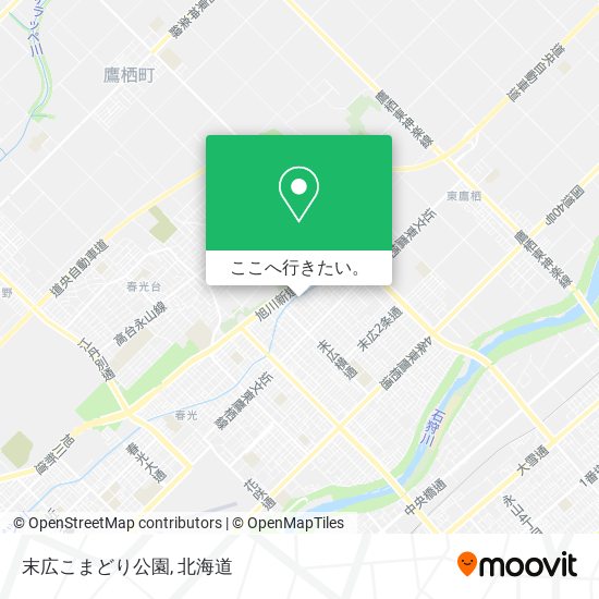末広こまどり公園地図