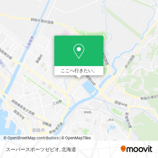 スーパースポーツゼビオ地図