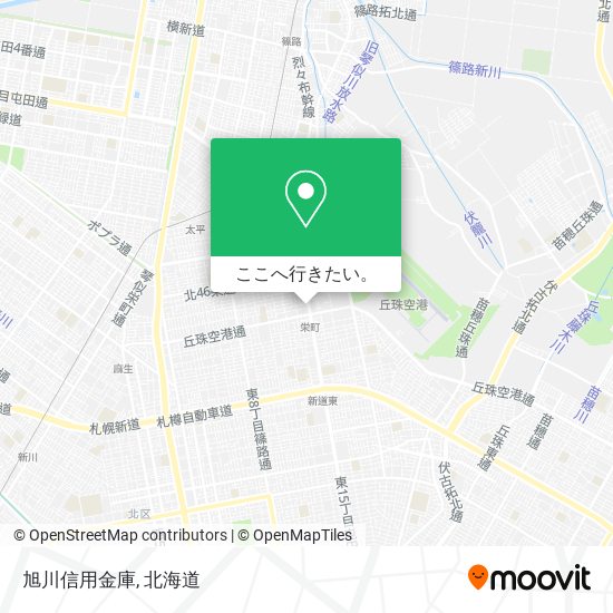 旭川信用金庫地図