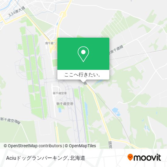 Aciuドッグランパーキング地図