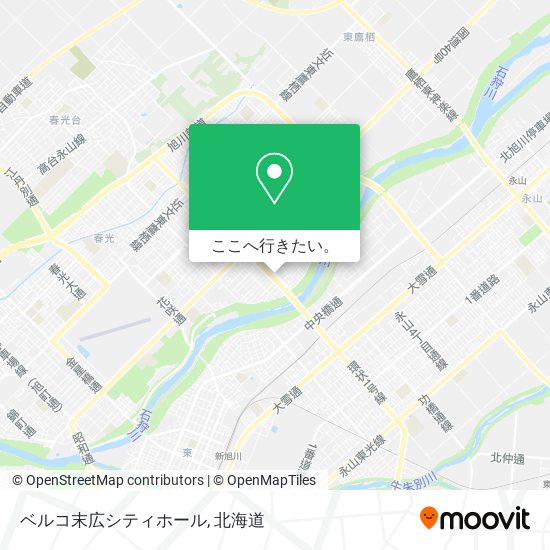 ベルコ末広シティホール地図