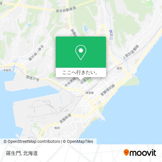 羅生門地図