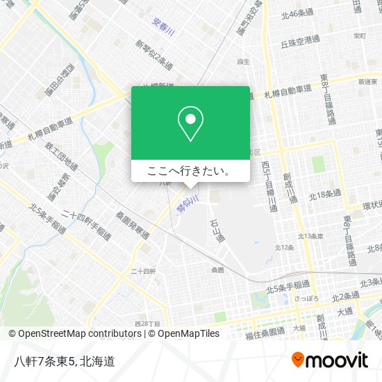 八軒7条東5地図