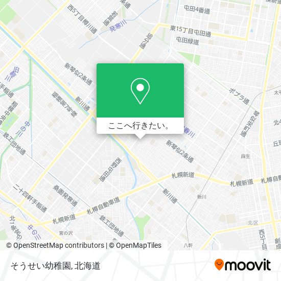 そうせい幼稚園地図