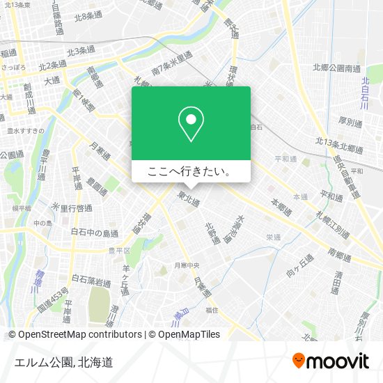 エルム公園地図