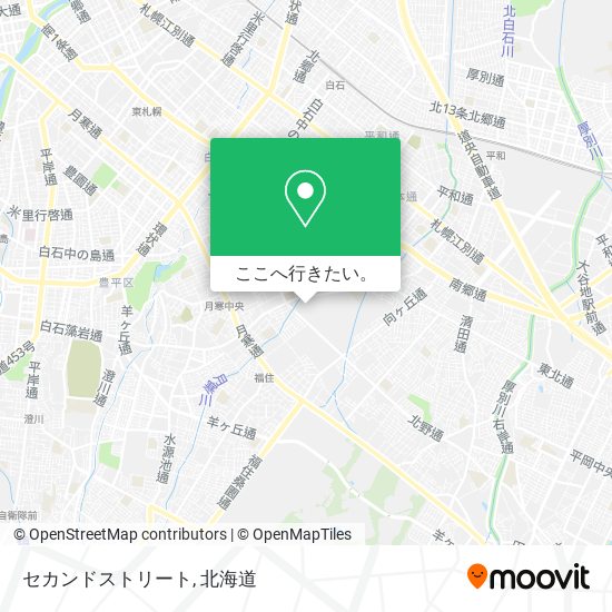 セカンドストリート地図