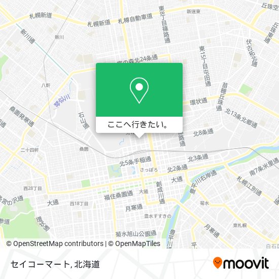 セイコーマート地図